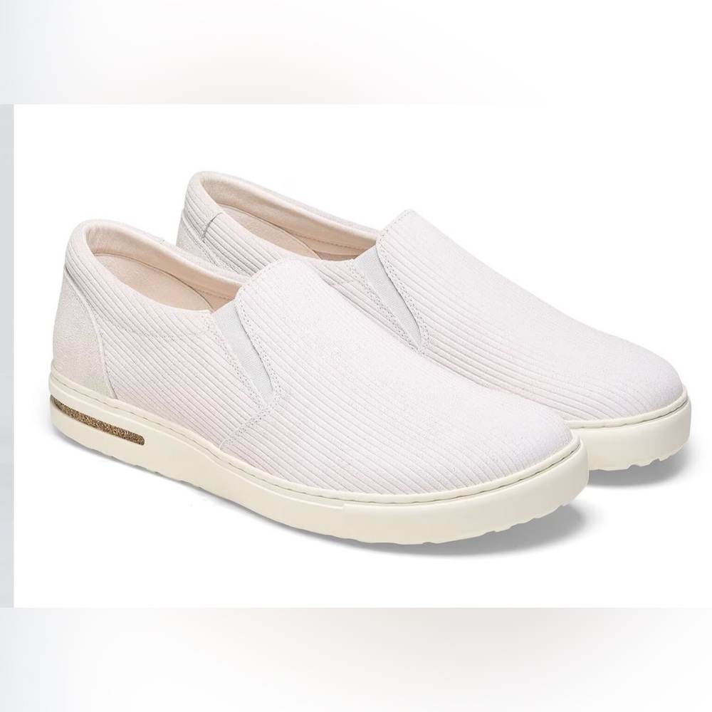 🔥 NEW Birkenstock Oswego Suede Women's Slip-On Casual Shoes ANTIQUE WHITE 8-8.5